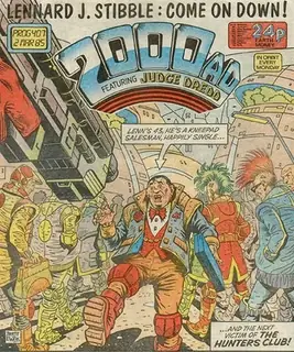 Cover of 2000 AD #407