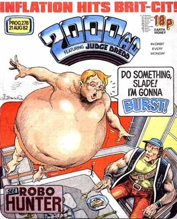 Cover of 2000 AD #278