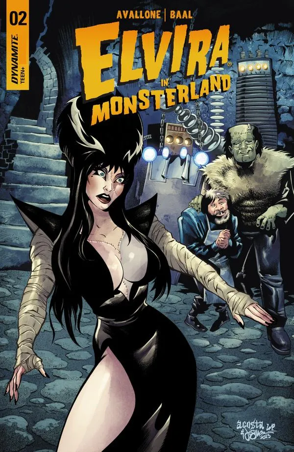 Cover of Elvira in Monsterland #2