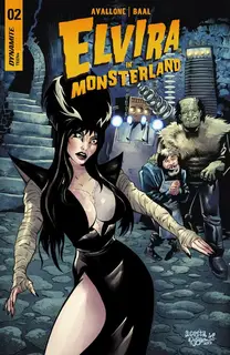 Cover of Elvira in Monsterland #2