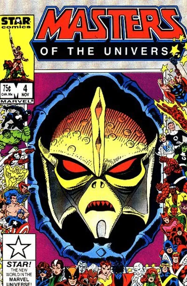Cover of Masters of the Universe #4