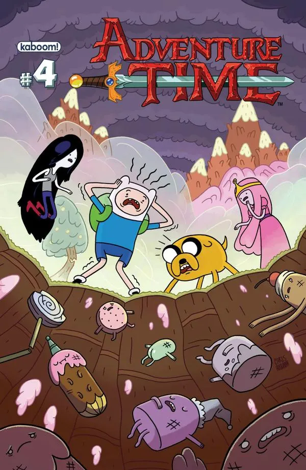Cover of Adventure Time #4