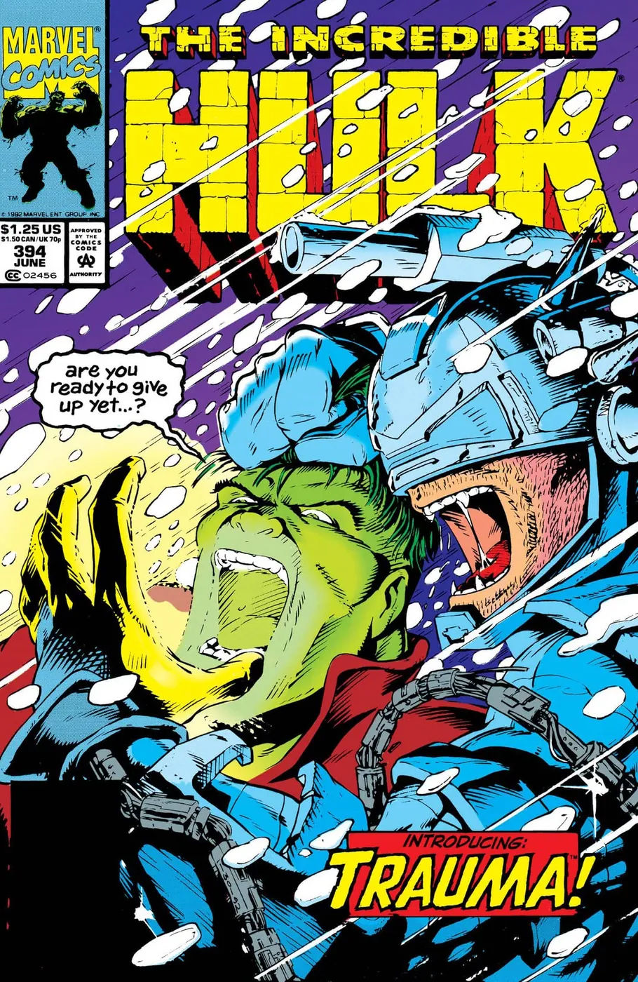 Cover of The Incredible Hulk #394