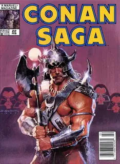 Cover of Conan Saga #22