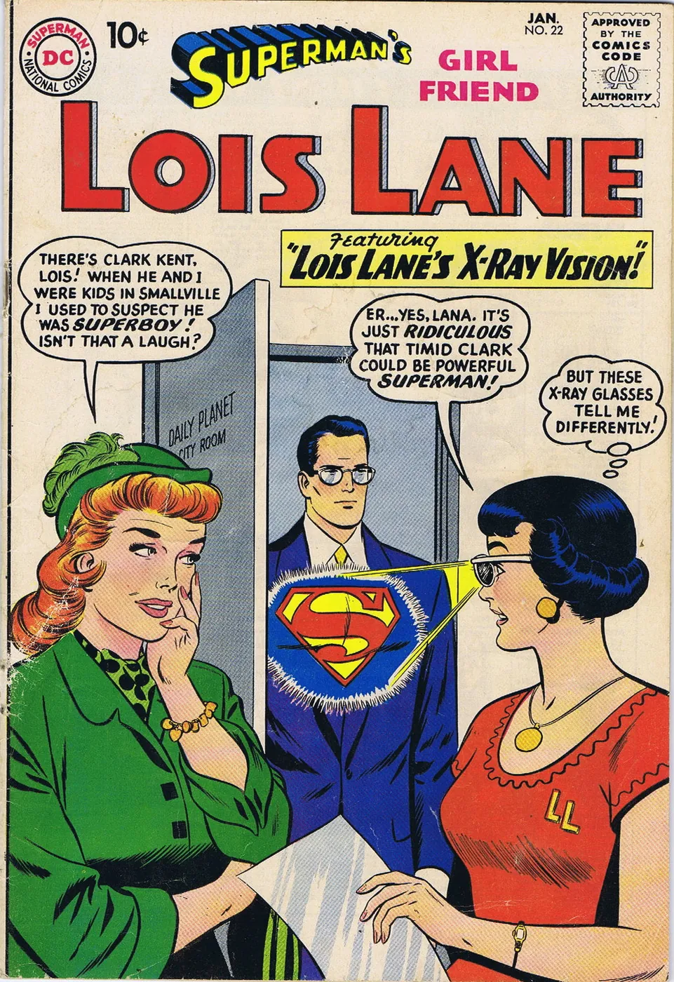 Cover of Superman's Girl Friend, Lois Lane #22