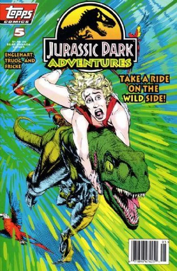 Cover of Jurassic Park Adventures #5