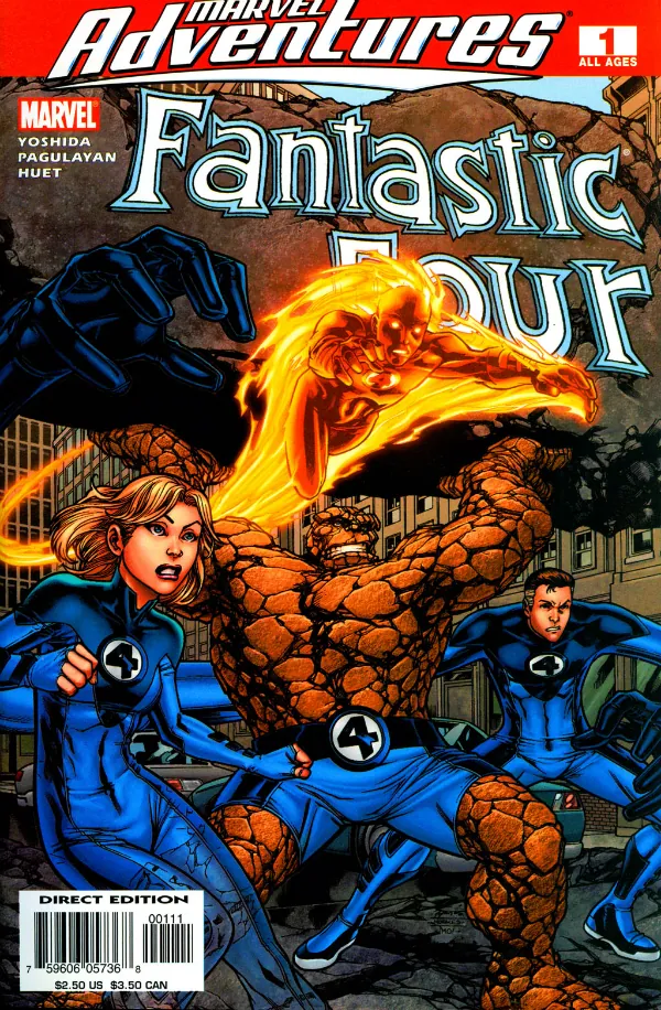 Cover of Marvel Adventures Fantastic Four #1