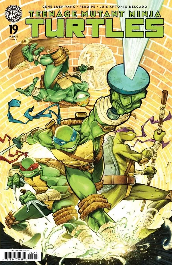 Cover of Teenage Mutant Ninja Turtles #19