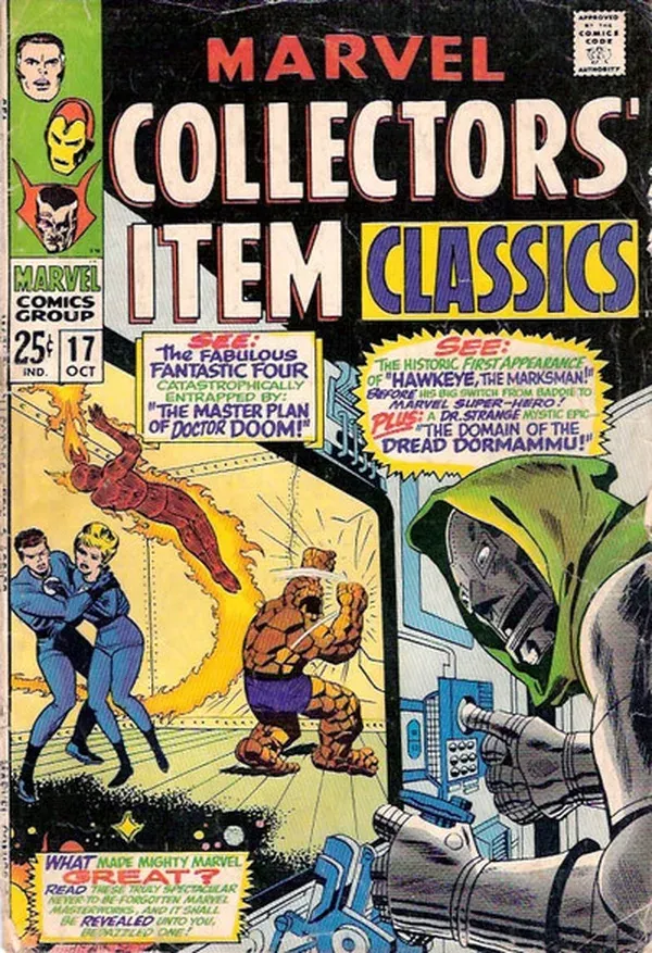 Cover of Marvel Collectors' Item Classics #17