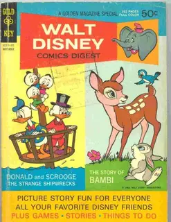 Cover of Walt Disney Comics Digest #5