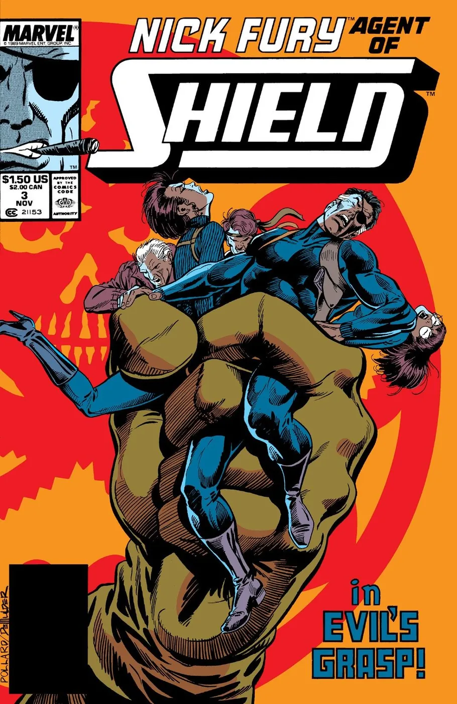 Cover of Nick Fury, Agent of S.H.I.E.L.D. #3