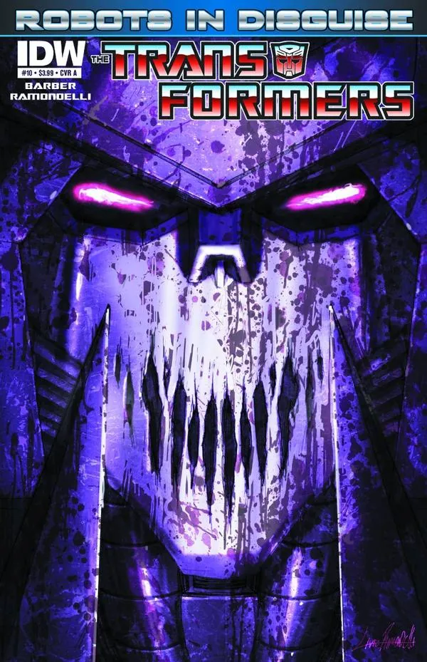 Cover of The Transformers: Robots in Disguise #10