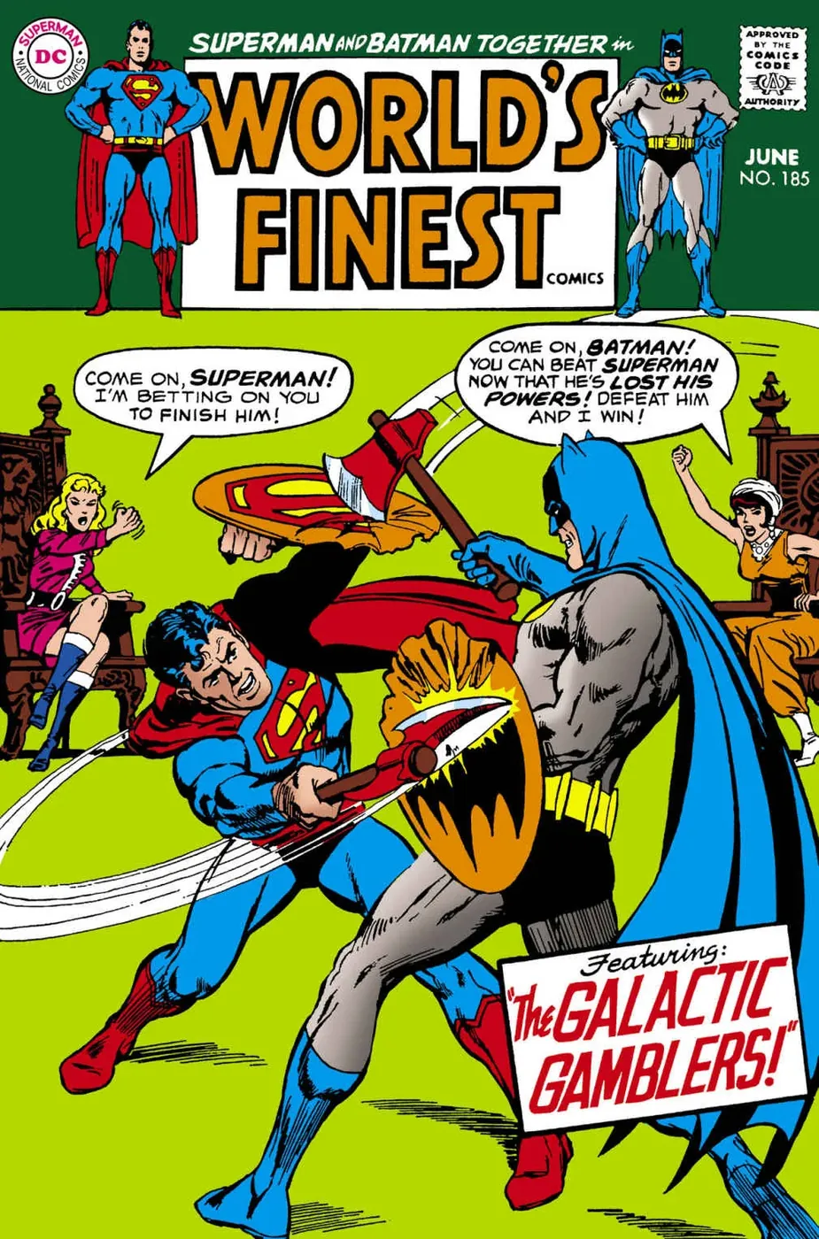 Cover of World's Finest Comics #185