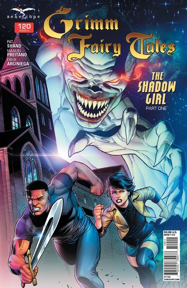 Cover of Grimm Fairy Tales #120