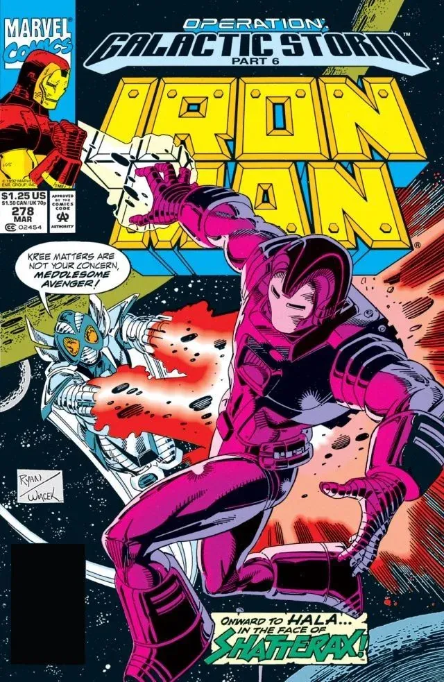 Cover of Iron Man #278