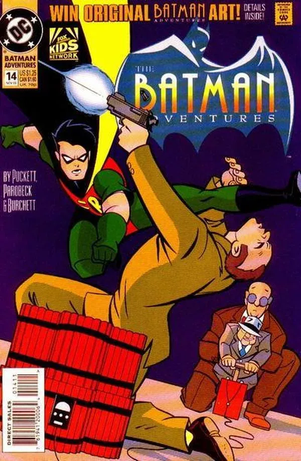 Cover of The Batman Adventures #14