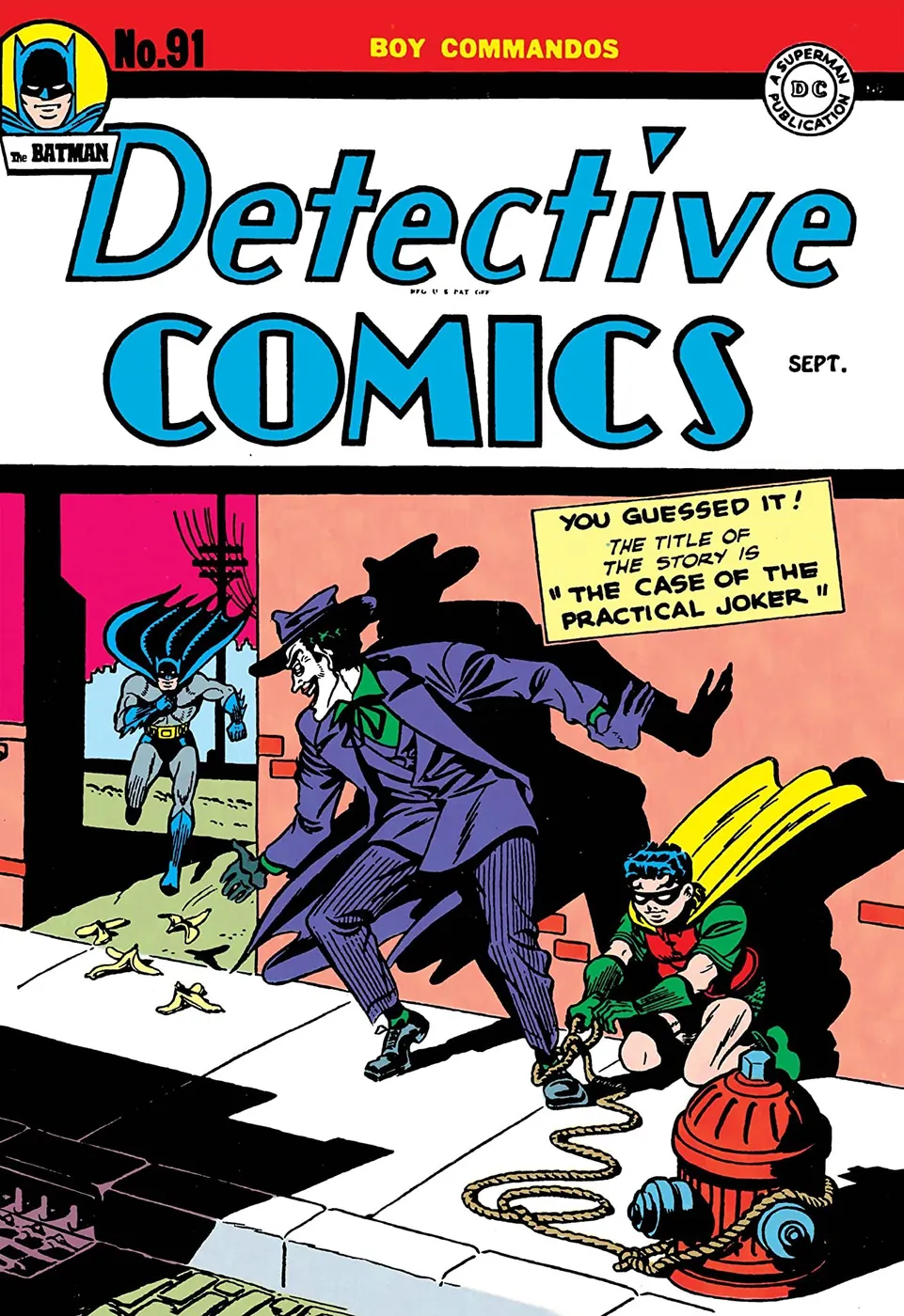 Cover of Detective Comics #91