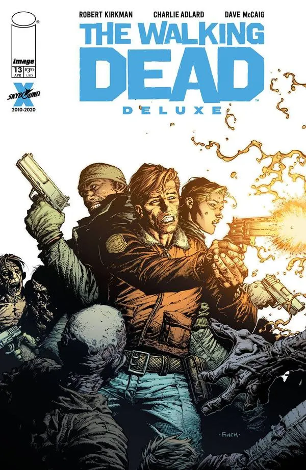 Cover of The Walking Dead Deluxe #13
