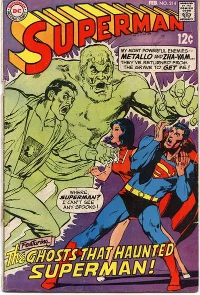 Cover of Superman #214
