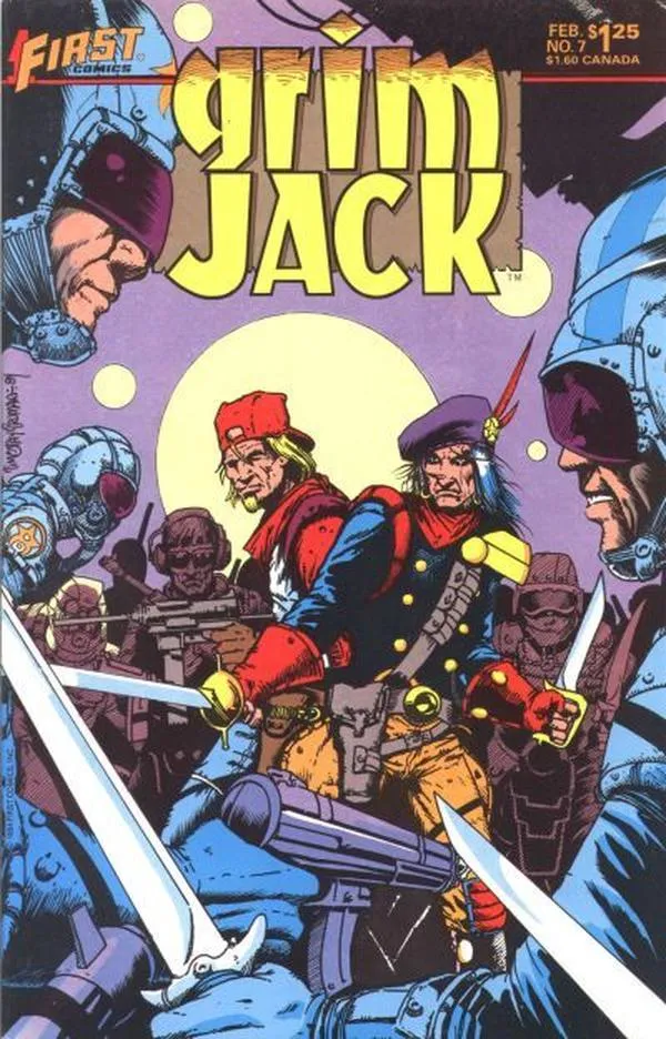 Cover of GrimJack #7