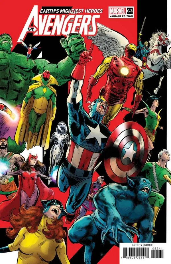 Cover of Avengers #63 (763)