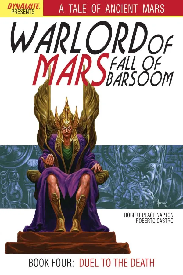 Cover of Warlord of Mars: Fall of Barsoom #4