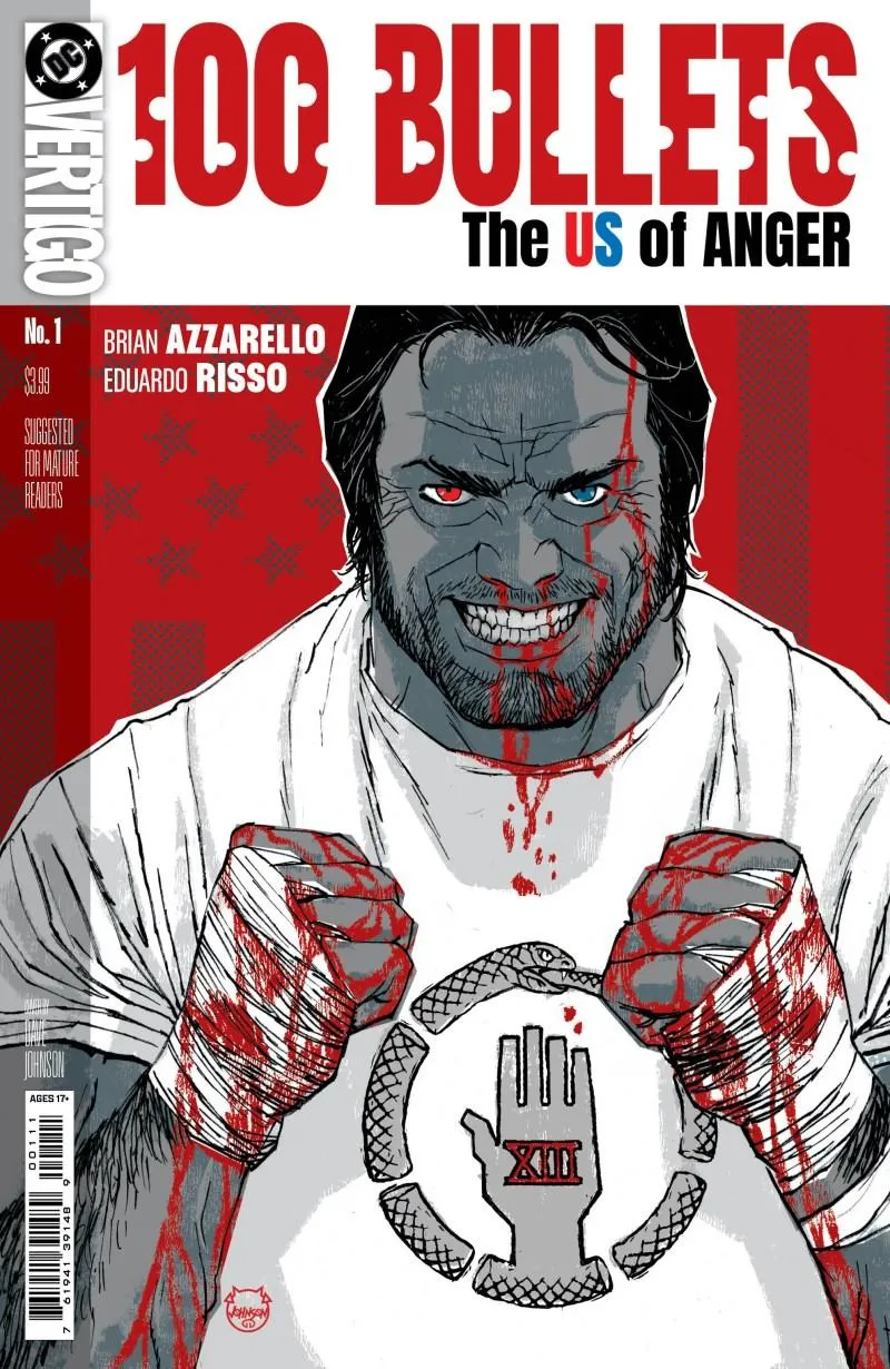 Cover of 100 Bullets: The US of Anger #1