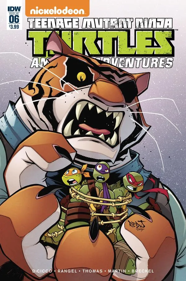 Cover of Teenage Mutant Ninja Turtles: Amazing Adventures #6