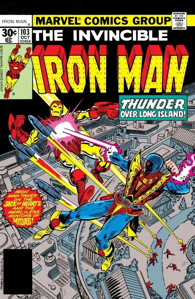 Cover of Iron Man #103