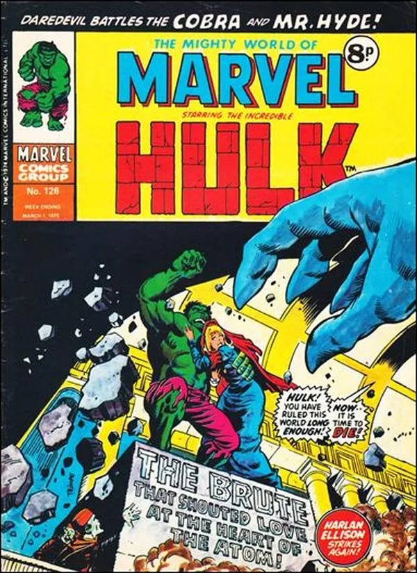 Cover of The Mighty World of Marvel #126