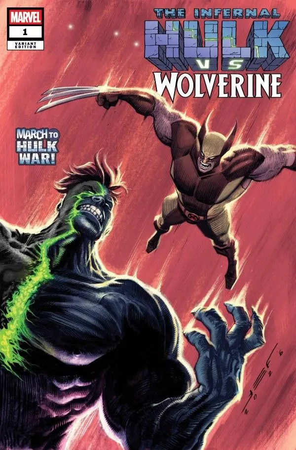 Cover of Infernal Hulk vs. Wolverine #1