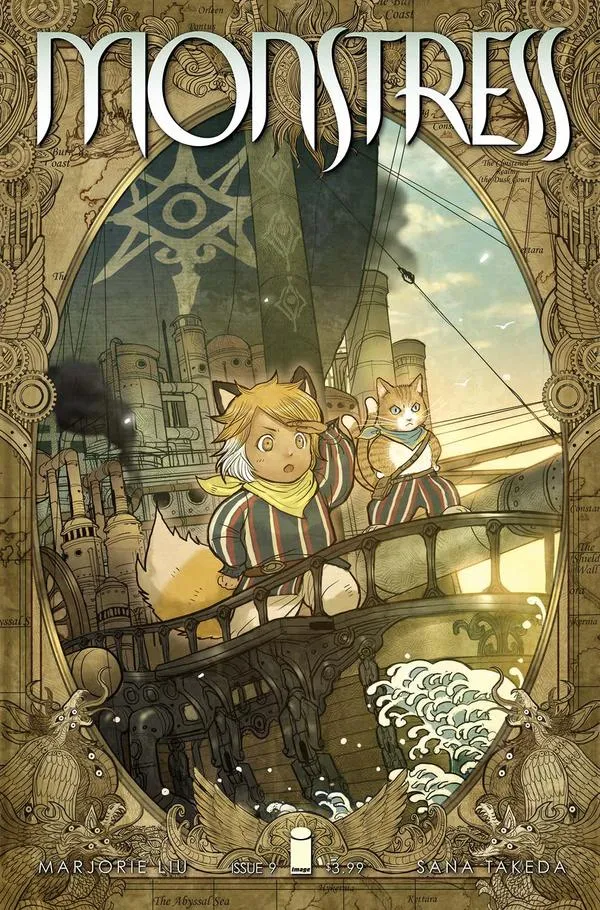 Cover of Monstress #9