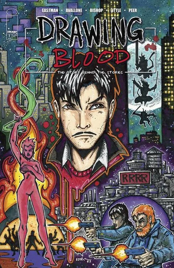 Cover of Drawing Blood #1