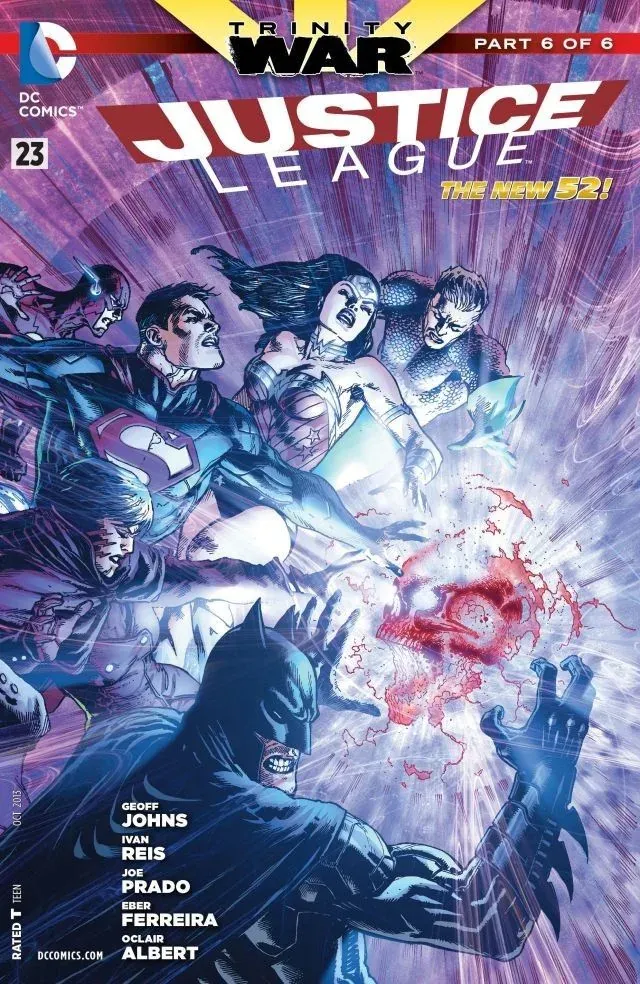 Cover of Justice League #23