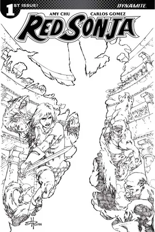 Cover of Red Sonja #1