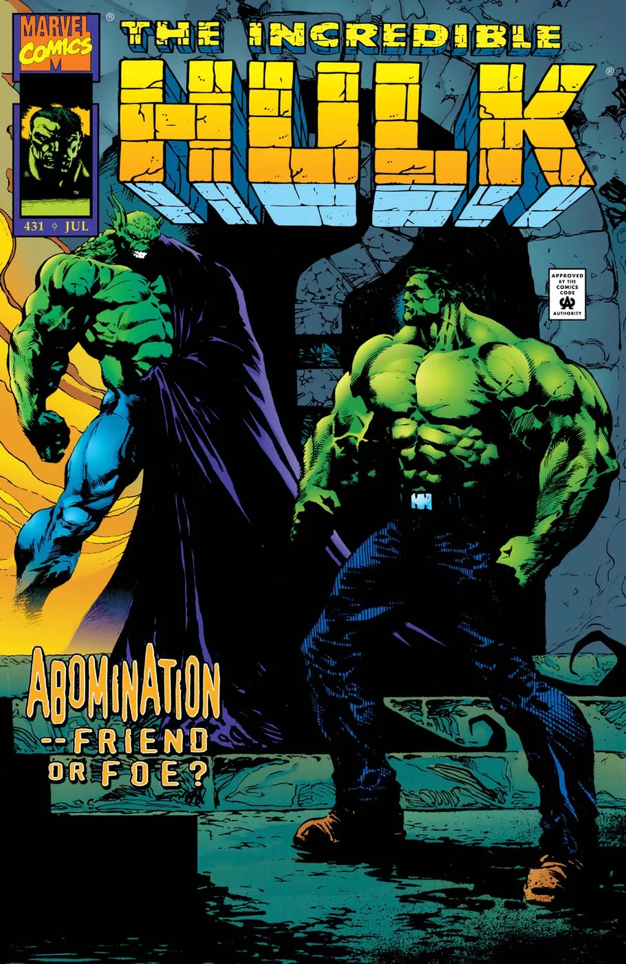Cover of The Incredible Hulk #431