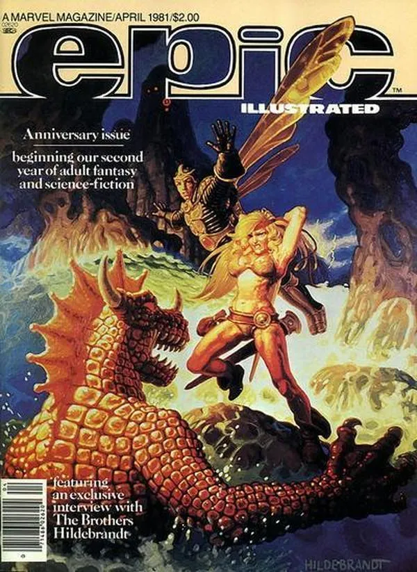 Cover of Epic Illustrated #5