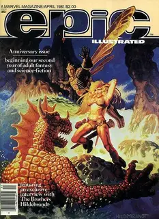 Cover of Epic Illustrated #5