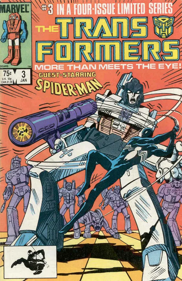 Cover of The Transformers #3