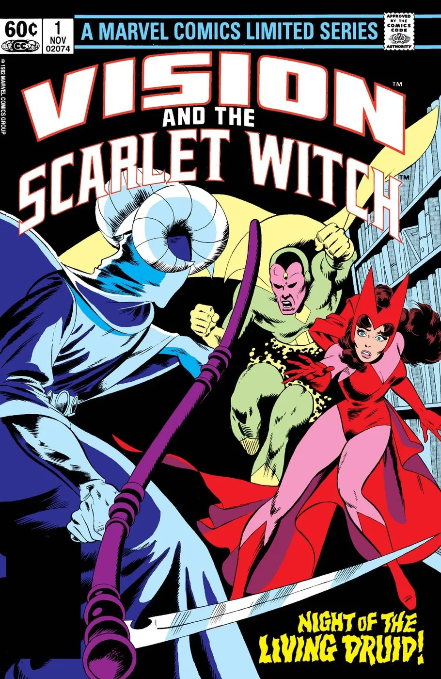 Cover of The Vision and the Scarlet Witch #1