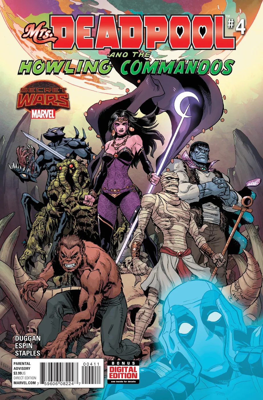 Cover of Mrs. Deadpool and the Howling Commandos #4