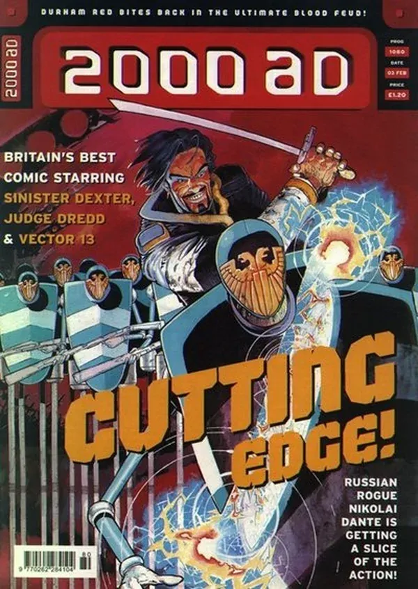 Cover of 2000 AD #1080