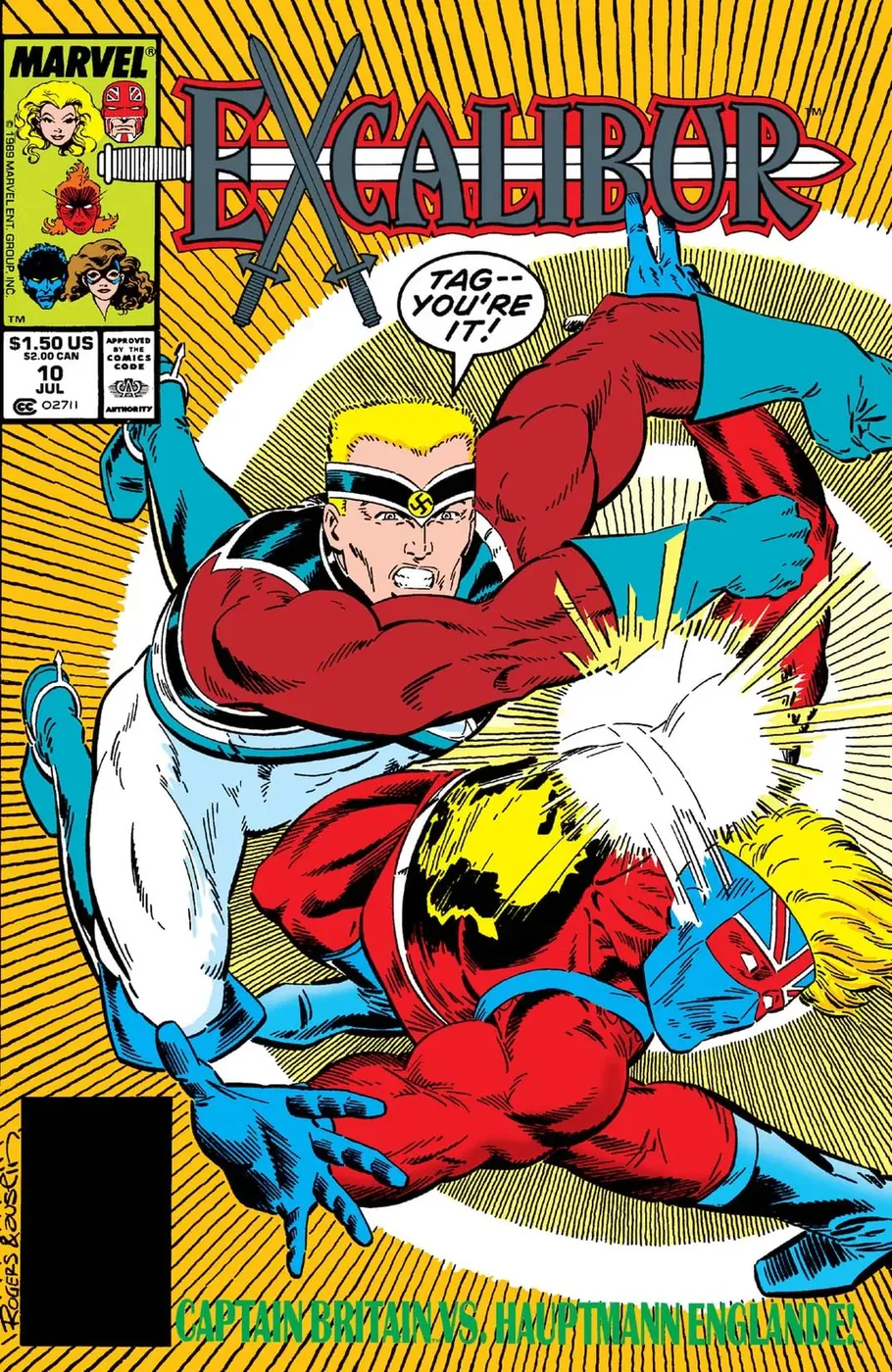 Cover of Excalibur #10