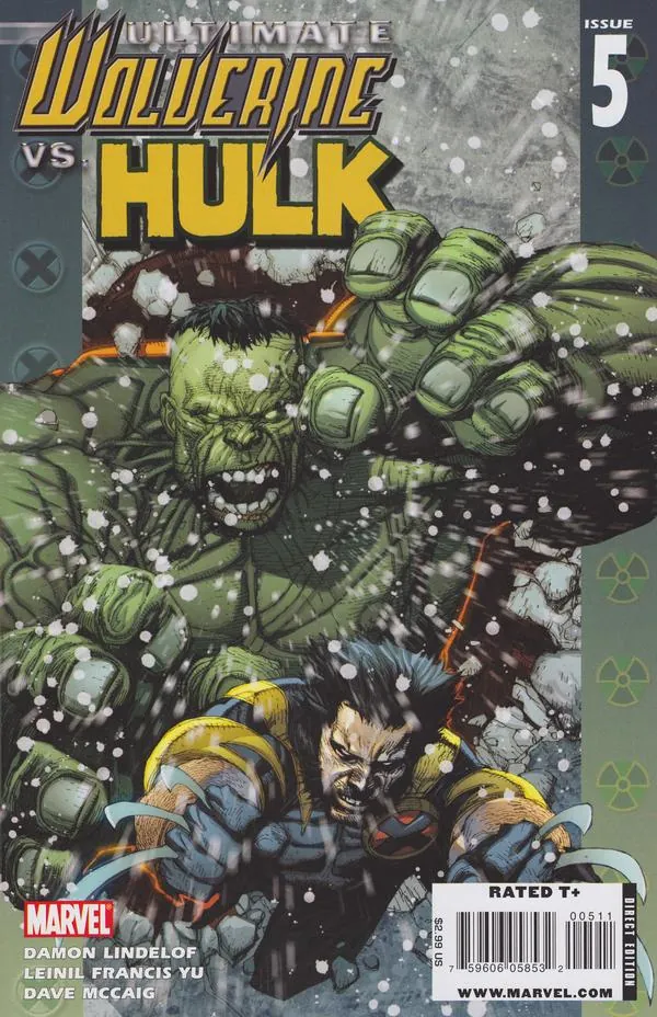 Cover of Ultimate Wolverine vs. Hulk #5