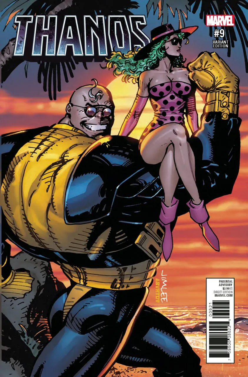 Cover of Thanos #9