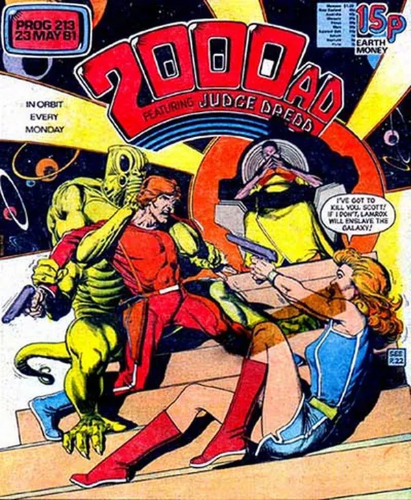 Cover of 2000 AD #213
