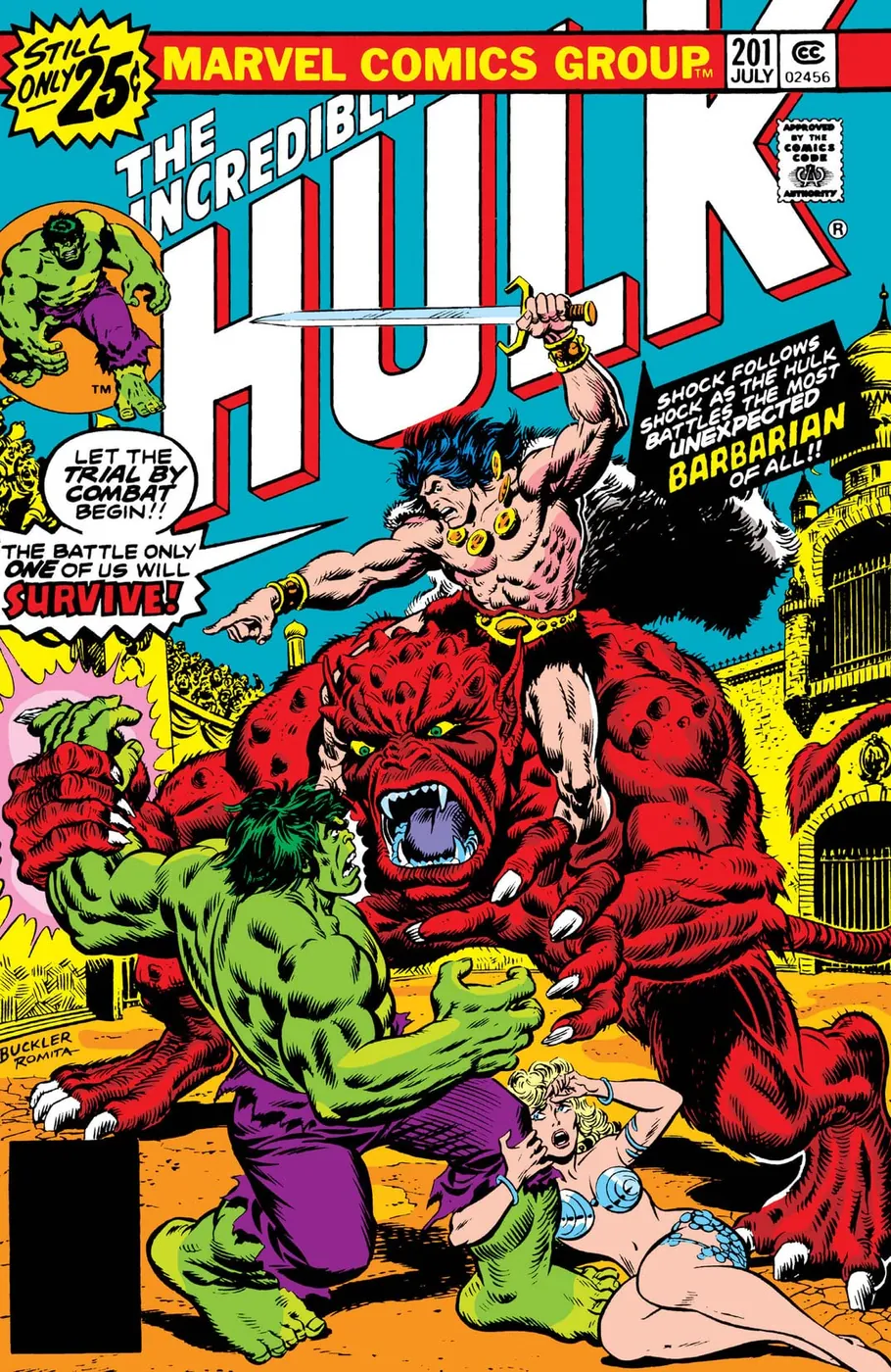 Cover of The Incredible Hulk #201
