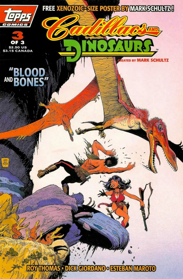 Cover of Cadillacs and Dinosaurs #3