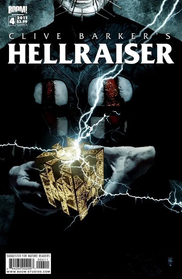 Cover of Clive Barker's Hellraiser #4
