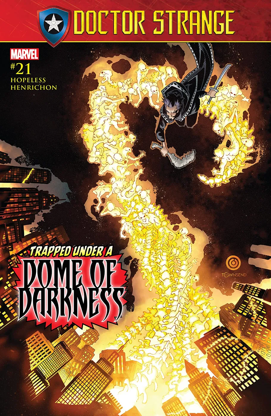 Cover of Doctor Strange #21